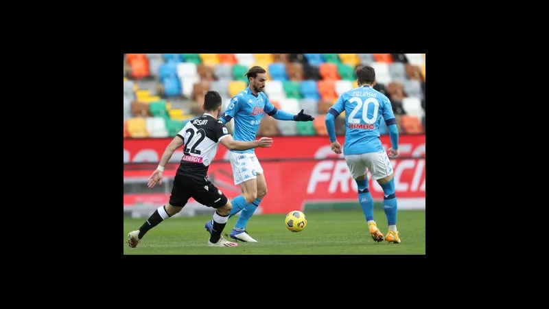 Trận đấu giữa Udinese và Napoli